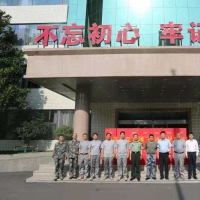 共話軍民魚水情  鄭州市人防辦開展“八一”建軍節(jié)慰問活動