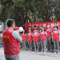 鍛造優(yōu)良作風 鄭州市管城區(qū)人防辦開展防汛搶險演練